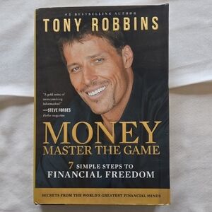 Tony Robbins Money Master the Game Hardcover | Personal Finance | Like New
